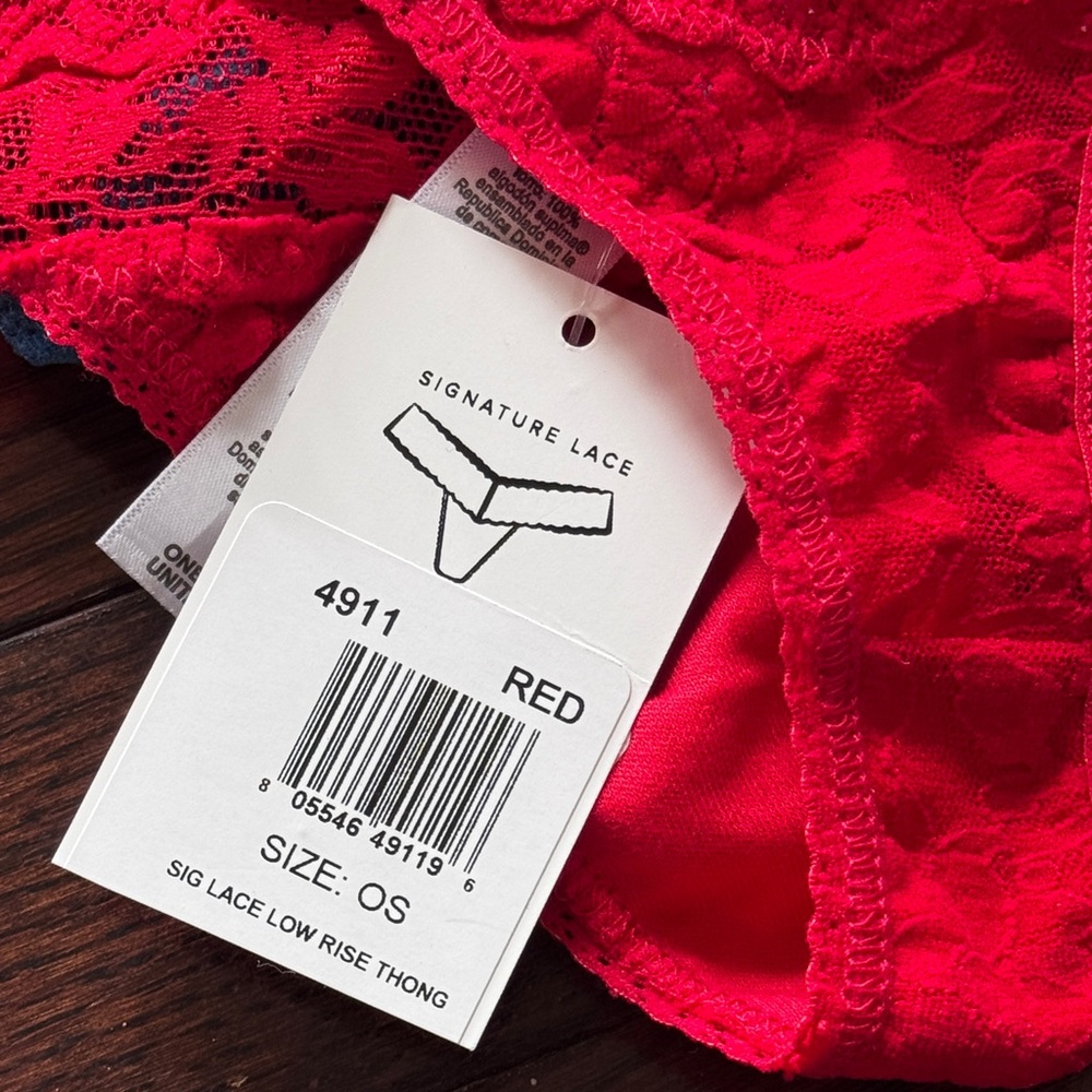 🆕 Hanky Panky Signature Lace Thong 3-Pack - Picture 2 of 4